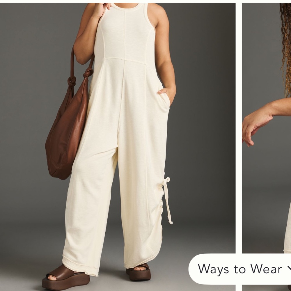 Anthropologie Red Women's Jumpsuit